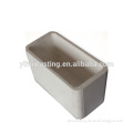 Ceramic ingot mold, for metal melting, fire soldering bplate